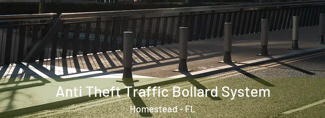 Anti Theft Traffic Bollard System Homestead - FL