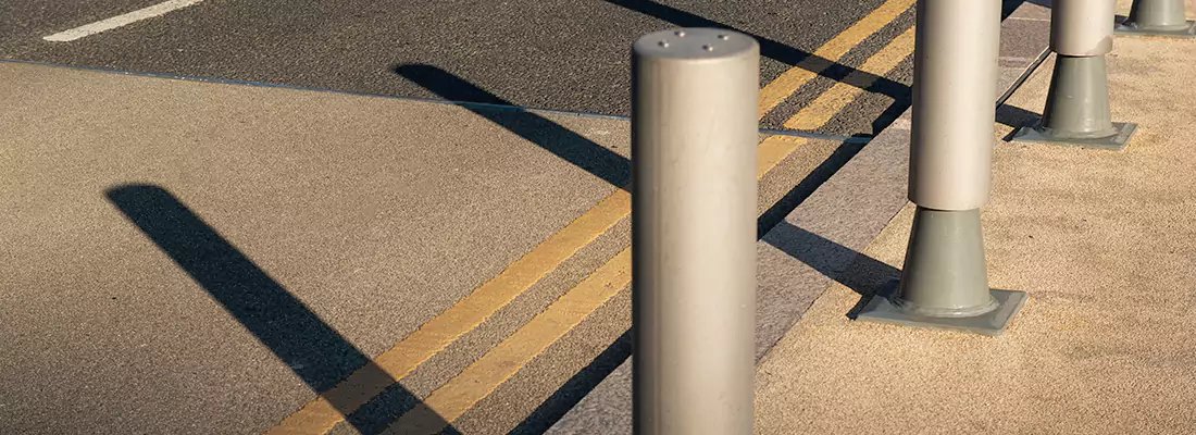 Custom Retractable Barrier Column Installations in Homestead, FL